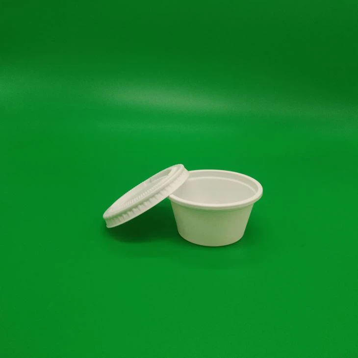 Biodegradable Portion Souffle Cornstarch Cups