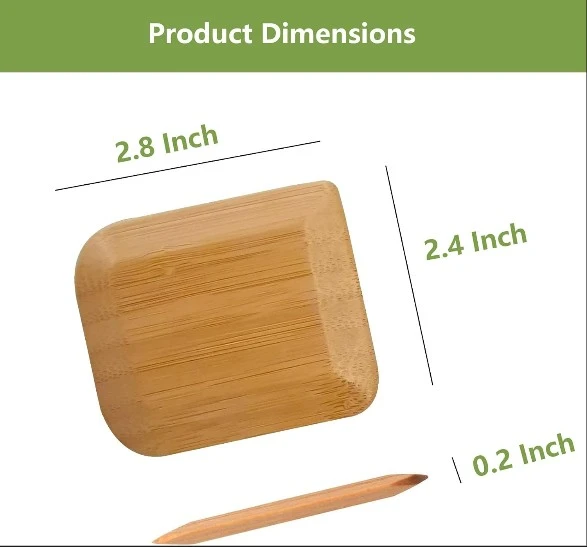Bamboo Pan Pot Scraper Tool